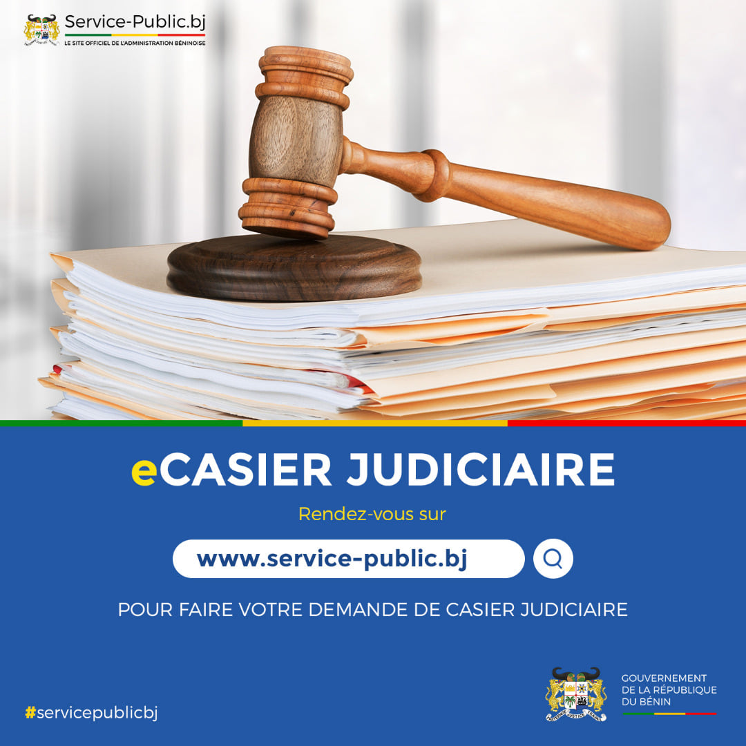 E-casier judiciaire