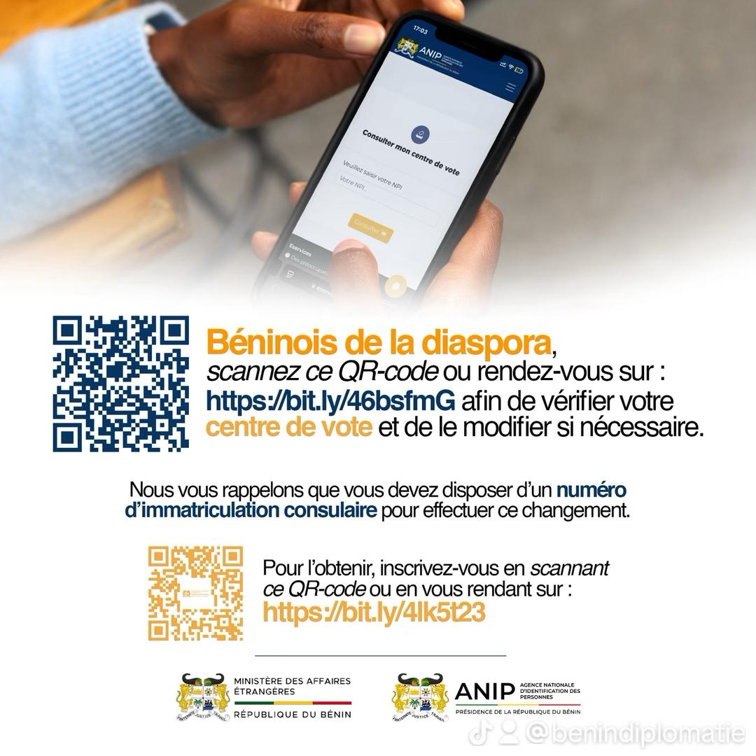 VERIFIER VOTRE CENTRE DE VOTE